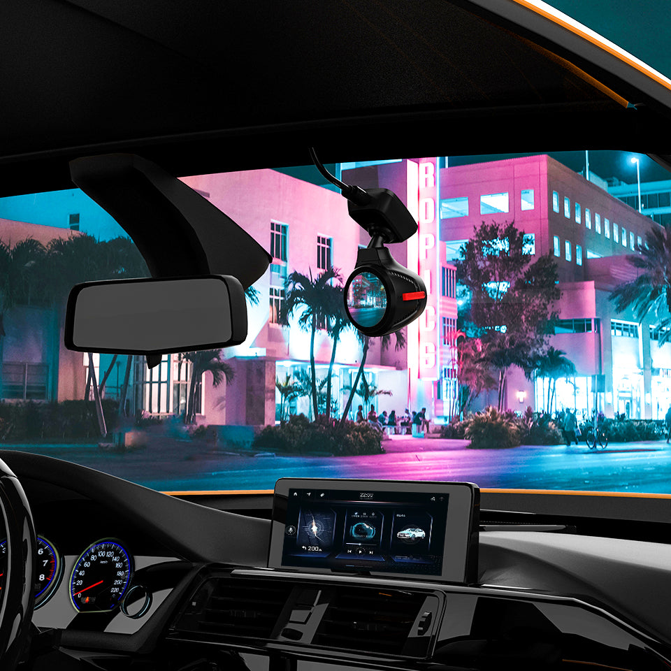 4K HDR Dash Cam, 4K+1080P Front and Rear Car Camera, 2 Channel with HDR, 5GHz WiFi GPS, Night Vision 2.0, 24H Parking Mode